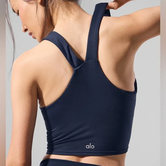 Alo Airbrush Real Bra Tank (M) - Picture 2 of 11